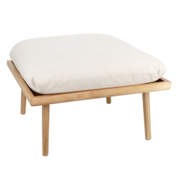 Τραπεζάκι Lounge Around Shuffle 5552C720-02 71.4x71.4x40.3cm Oak-White Sands Umage