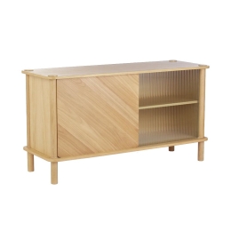 Μπουφές Italic Oak/Glass Doors 5523C5523-2 135x48x73.4cm Oak Natural