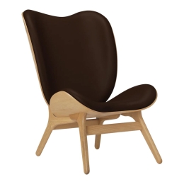 Πολυθρόνα A Conversation Piece Tall Hope Leather 5577C5577-11 73x93x106cm Oak Brown