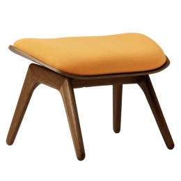 Σκαμπό The Reader Ottoman 5588NC705-06 60x46x42cm Dark Oak Tangerine