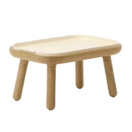 Τραπεζάκι Χαμηλό Paff 5610C5610-1C5615 50x35x27cm Oak Pearl White Umage