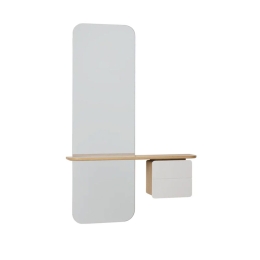 Καθρέπτης Τοίχου One More Look 5620C5620-7 78x15x118cm Oak Nuance Mist Umage