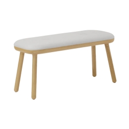 Σκαμπό Μακρύ Ψηλό Paff 5611C5610-2C733-03 94x35x46.5cm Oak Sterling Umage