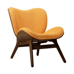 Πολυθρόνα Α Conversation Piece 5700C701-06 70x83x83cm Dark Oak Tangerine