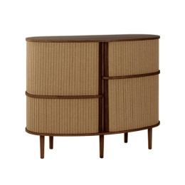 Μπουφές Audacious Highboard 5804C726-01 120x50x100cm Dark Oak Sugar Brown