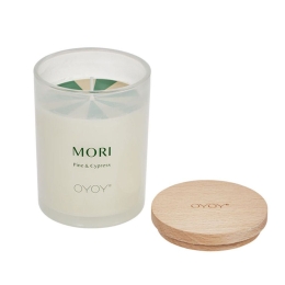 Αρωματικό Κερί Mori 53-300895 7,5x10cm White Oyoy Κερί Σόγιας
