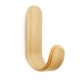 Κρεμάστρα Curve 331550 5,3x10x17,7cm Natural Normann Copenhagen Ξύλο