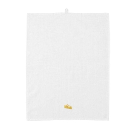 Πετσέτα Τσαγιού Cheese Yummy 605863 70x50cm White-Yellow Normann Copenhagen Βαμβάκι-Λινό