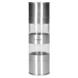 Μύλος Αλατιού/Πιπεριού Cafald 160265 19cm Silver Ανοξείδωτο Ατσάλι