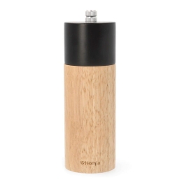 Μύλος Μπαχαρικών Rubby 164045 17cm Natural-Black Κεραμικό,Ξύλο