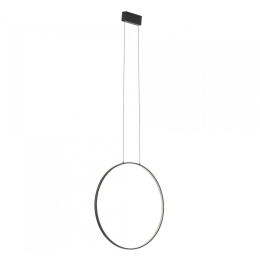 Φωτιστικό Οροφής Circolo M 10811 60x140cm Led 21W 3000K Black Nowodvorski