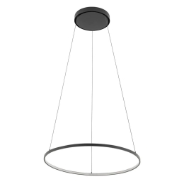 Φωτιστικό Οροφής Circolo M 10812 60x140cm Led 21W 3000K Black Nowodvorski