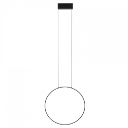 Φωτιστικό Οροφής Circolo S 10860 45x140cm Led 18W 4000K Black Nowodvorski