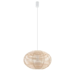 Φωτιστικό Οροφής Rattan S 11153 40x160cm 1xE27 25W Natural Nowodvorski