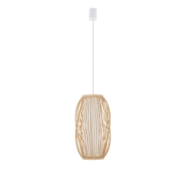 Φωτιστικό Οροφής Puket S 11160 21x160cm 1xE27 25W Natural Nowodvorski