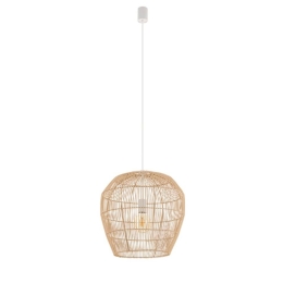 Φωτιστικό Οροφής Haiti S 11163 43x160cm 1xE27 25W Natural Nowodvorski
