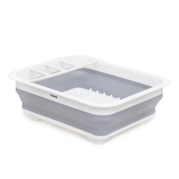 Πιατοθήκη Easy Clean 202641 36x31cm White-Grey Πλαστικό