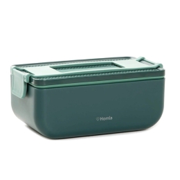 Φαγητοδοχείο Theo 207702 10x17x7cm 600ml Dark Green Πολυπροπυλένιο