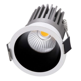 Φωτιστικό Οροφής - Σποτ Χωνευτό Micro-B 60240 7W Led Φ6x7,8cm White-Black GloboStar
