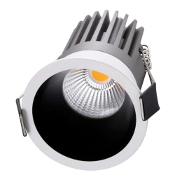 Φωτιστικό Οροφής - Σποτ Χωνευτό Micro-B 60241 7W Led Φ6x7,8cm White-Black GloboStar