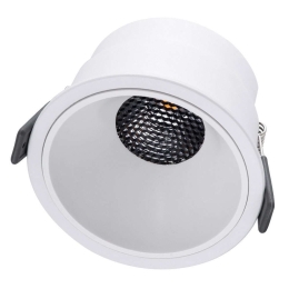 Φωτιστικό Οροφής - Σποτ Χωνευτό Pluto-B 60261 15W Led Φ10,4x6,5cm White GloboStar