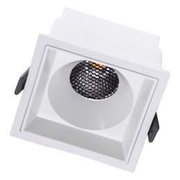 Φωτιστικό Οροφής - Σποτ Χωνευτό Pluto-B 60279 15W Led 10,4x10,4x6,5cm White GloboStar