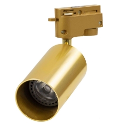 Φωτιστικό Οροφής - Σποτ Leo 60357 GU10 Φ6x19cm Gold GloboStar