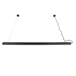 Φωτιστικό Οροφής Γραμμικό Linear Market LED 61022-S 120x2x4cm 18W 2700K Black GloboStar