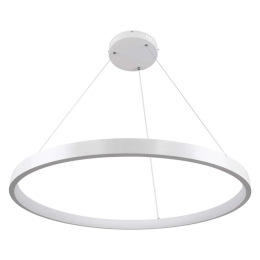 Φωτιστικό Οροφής Nemesis 61162 Led 67W Φ80cm White GloboStar Μέταλλο