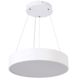Φωτιστικό Οροφής Με Τηλεχειριστήριο Burton 61201-P Φ40cm Dim Led 7370lm 67W White Globostar