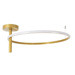 Φωτιστικό Οροφής Verona 61225 Φ60x26cm LED 36W 4032lm IP20 Gold GloboStar