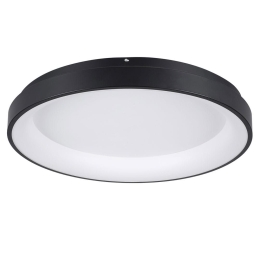 Φωτιστικό Οροφής Πλαφονιέρα Salem 61237 Led 105W Φ60cm Black GloboStar