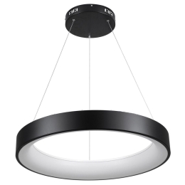 Φωτιστικό Οροφής Πλαφονιέρα Salem 61245 Led 105W Φ60cm Black GloboStar
