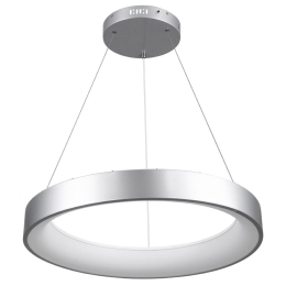 Φωτιστικό Οροφής Πλαφονιέρα Salem 61246 Led 105W Φ60cm Silver GloboStar