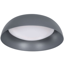 Φωτιστικό Οροφής-Πλαφονιέρα Anatolia 61262 Φ43cm Με Τηλεχειριστήριο Dim Led 6900lm 60W Φ43cm Grey GloboStar