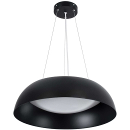 Φωτιστικό Οροφής Anatolia 61267 Φ43cm Με Τηλεχειριστήριο Dim Led 6900lm 60W Black GloboStar
