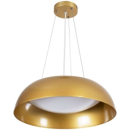 Φωτιστικό Οροφής Anatolia 61268 Φ43cm Με Τηλεχειριστήριο Dim Led 6900lm 60W Gold GloboStar