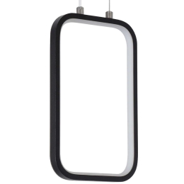 Φωτιστικό Οροφής Deroba 61298 16x1,6x25,5cm Led 1320lm 12W Black GloboStar