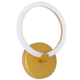 Φωτιστικό Τοίχου-Απλίκα Matilda 61340 20x5x25,5cm Led 960lm 8W Gold GloboStar