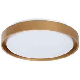 Φωτιστικό Οροφής-Πλαφονιέρα Barchetta 61399-S Φ48cm Με Τηλεχειριστήριο Dim Led 8306lm 72W Gold GloboStar