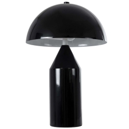Φωτιστικό Επιτραπέζιο Uranus-S 61449 Φ25x39cm 2xE27 Black GloboStar