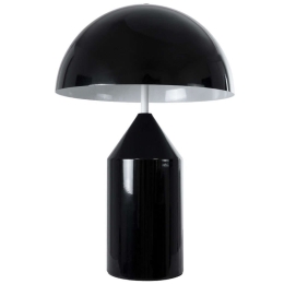 Φωτιστικό Επιτραπέζιο Uranus-M 61453 Φ35x54cm 2xE27 Black GloboStar