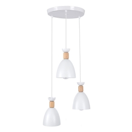 Φωτιστικό Οροφής Ava 61573 E27 35x130cm White GloboStar