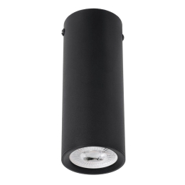 Φωτιστικό Οροφής Σποτ Duct 61617 Φ6x15cm GU10 IP44 Black GloboStar