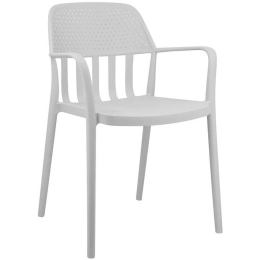 Πολυθρόνα Thelma 625-124-026 53x56x81cm White
