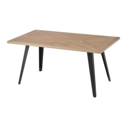 Τραπέζι 1564 627-124-028 180x90x75cm Sonoma-Black