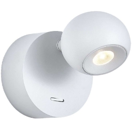 Φωτιστικό Τοίχου - Απλίκα VK/04573/WA/W/W 9x11,1x10,8cm Led 545lm 6W 3000K White VKLed