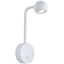 Φωτιστικό Τοίχου - Απλίκα VK/04574/WA/W/W Φ10x14,6x30,5cm Led 545lm 6W 3000K White VKLed