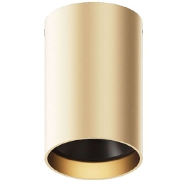 Φωτιστικό Οροφής - Σποτ VK/02235/GD-B/W Φ8x13cm Led 1860lm 15W 3000K Gold-Black VKLed