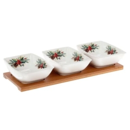 Ορντερβιέρα 3 Θέσεων Christmas Magic 3408 65.240.134 Multi Cryspo Trio